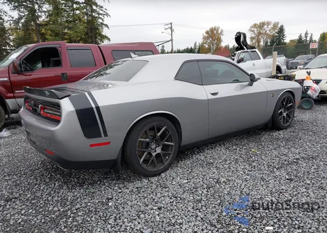 2016 Dodge Challenger 392 Hemi Scat Pack Shaker из США, поврежденный, VIN 2C3CDZFJ6GH192444